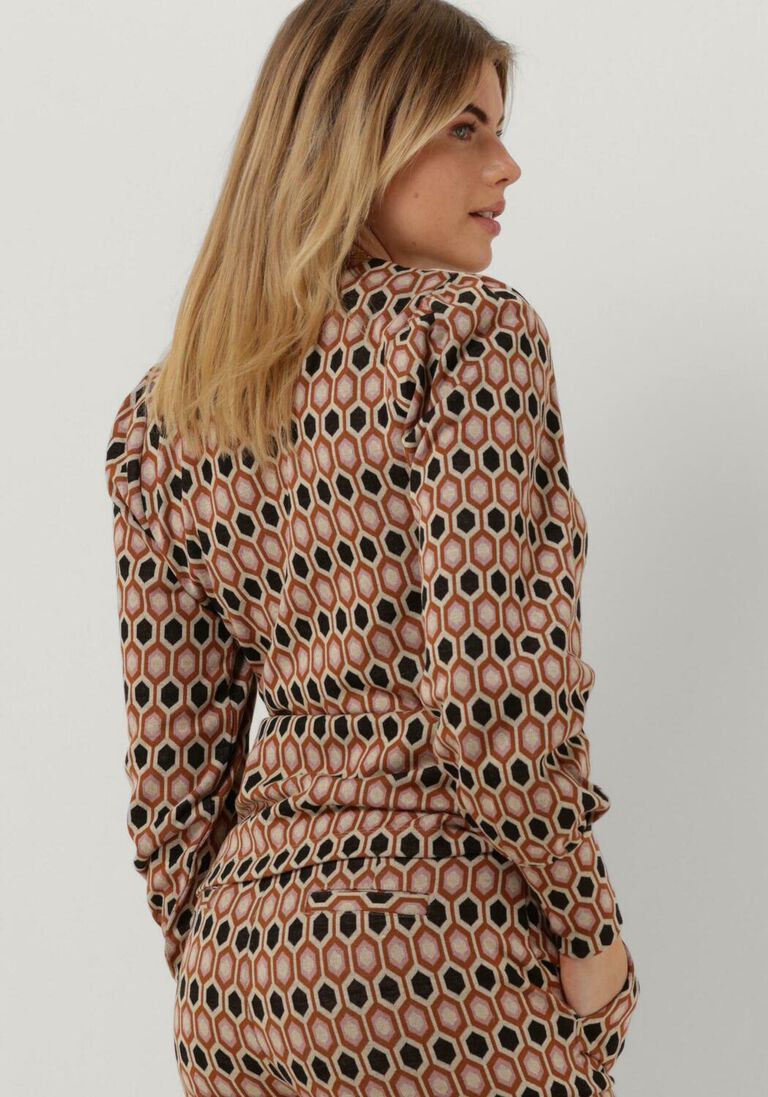 SUMMUM multi summum trui top honeycomb jacquard