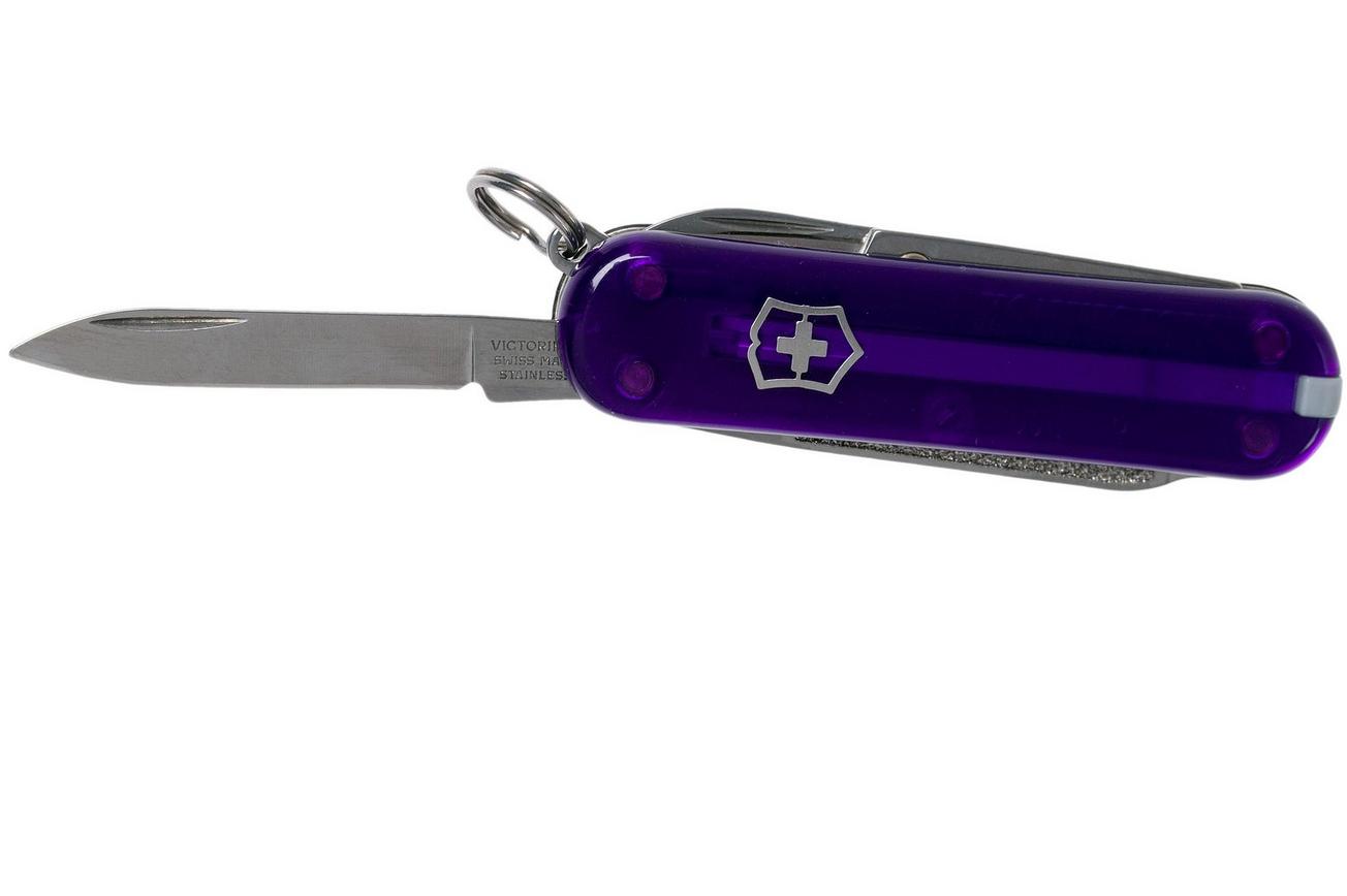 Victorinox Classic SD Translucent Colors, Persian Indigo 0.6223.T29G Zwitsers zakmes