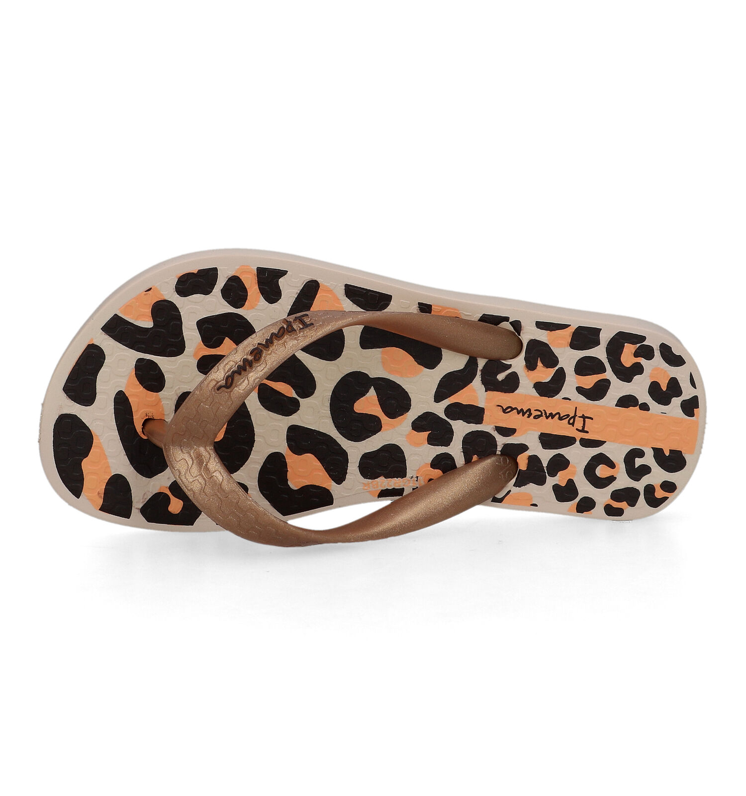 Teenslippers goud