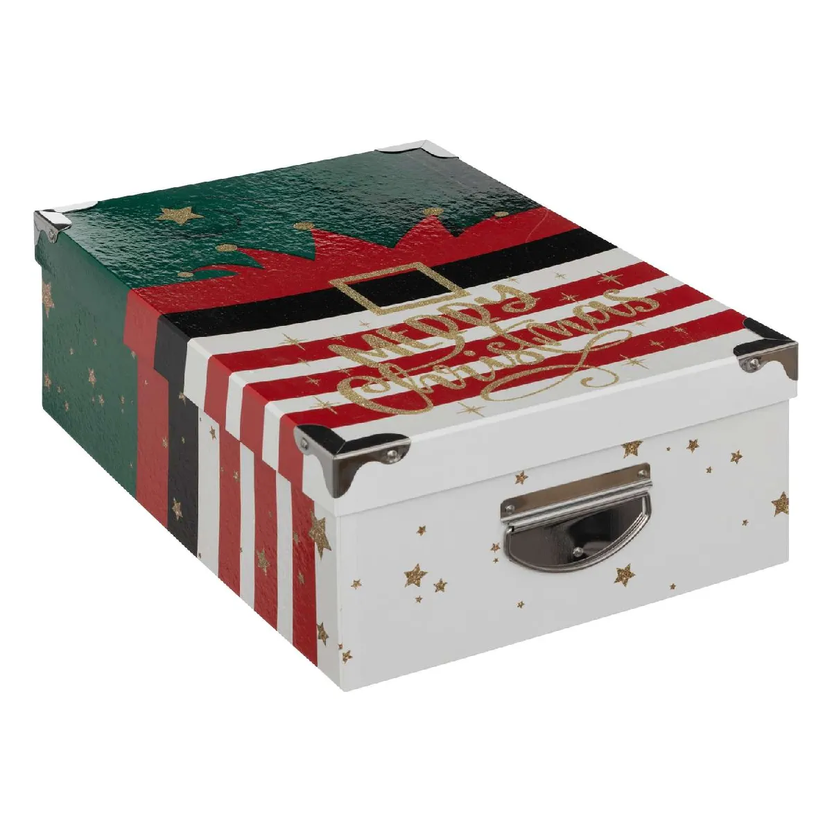 Atmosphera, Createur D'Interieur Lot de 6 Boîtes Cadeaux Noël - Multicolore