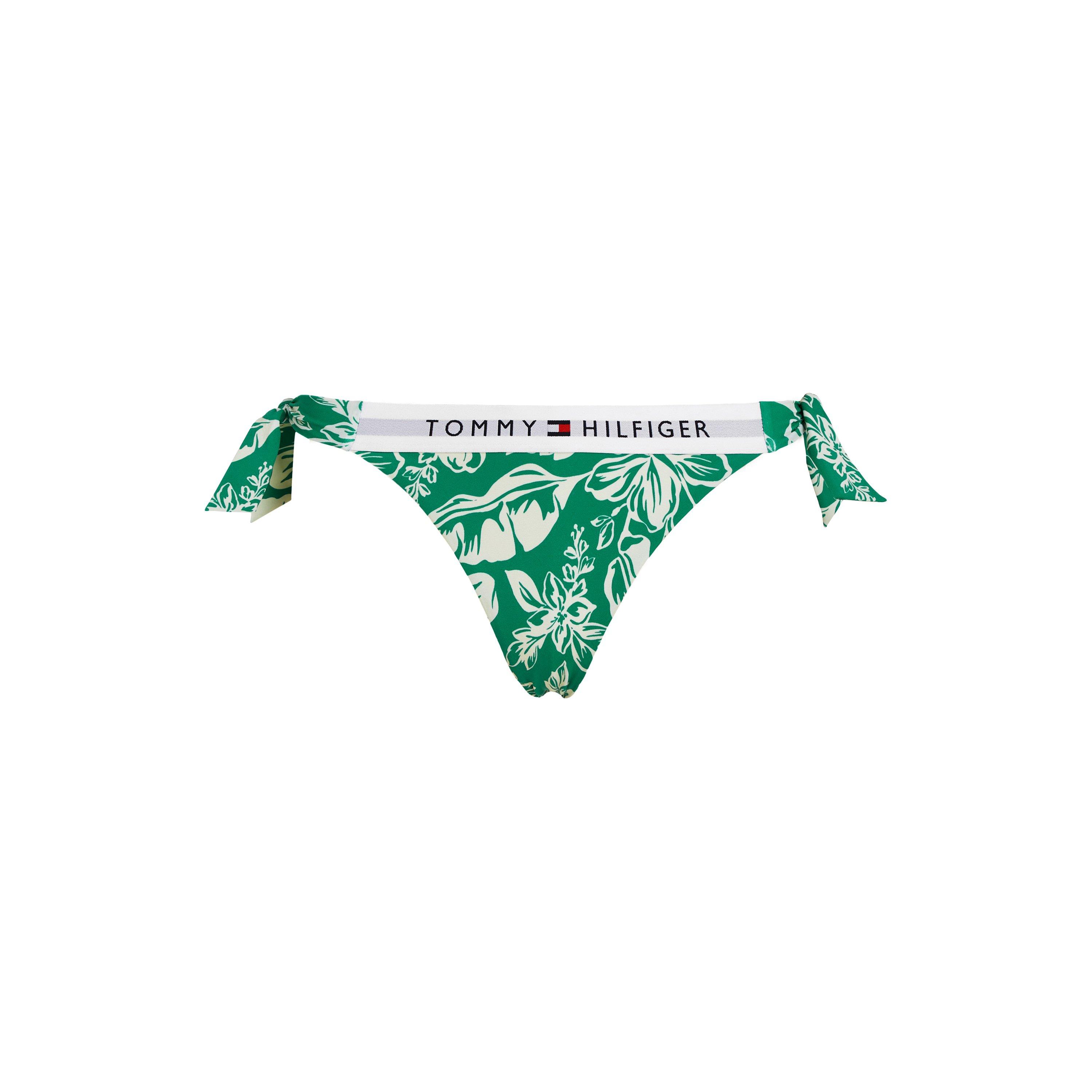 Tommy Hilfiger Original Cheeky Side Tie Print Bikini Bottoms