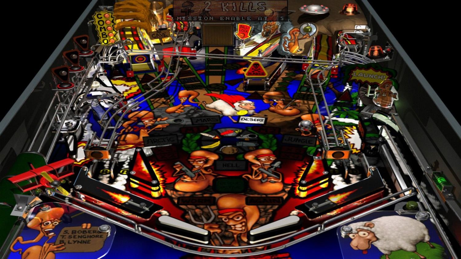 Worms Pinball- PC