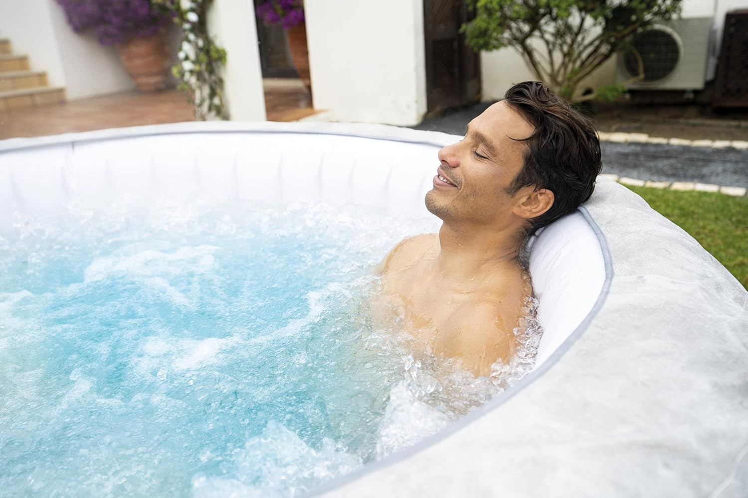 Bestway® Lay-Z-SPA® ECO-Whirlpool Zurich AirJet™ Ø 180 x 66 cm, rund