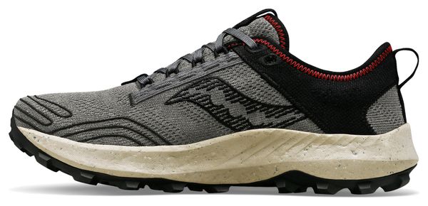 Chaussures de Trail Running Saucony Peregrine RFG Gris Noir