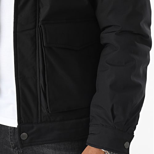 Veste Col Mouton Noir