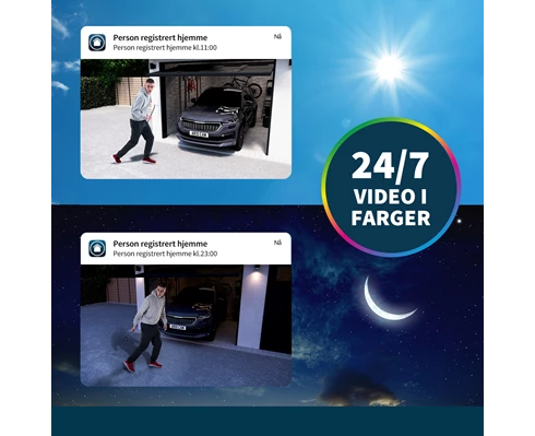 Arlo Ultra 2 spotlight camera - 4-pack Svart