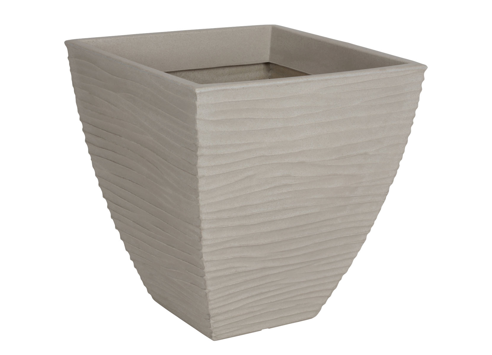 Pflanztopf Sylt 40x40x42cm Sand
