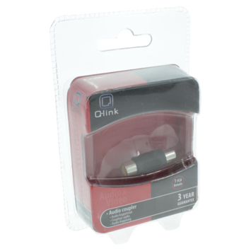 Q-Link tulp verbinder RCA-RCA female