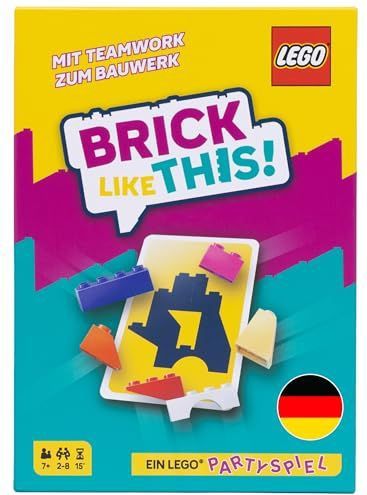Asmodee - Brick Like This! - Bordspel - Duitse versie - Voor 2-8 spelers - 15 minuten