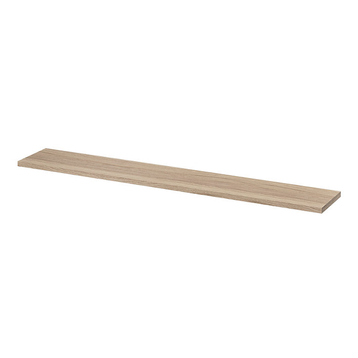 Tablette murale GoodHome Rigga effet chêne clair L. 118 cm