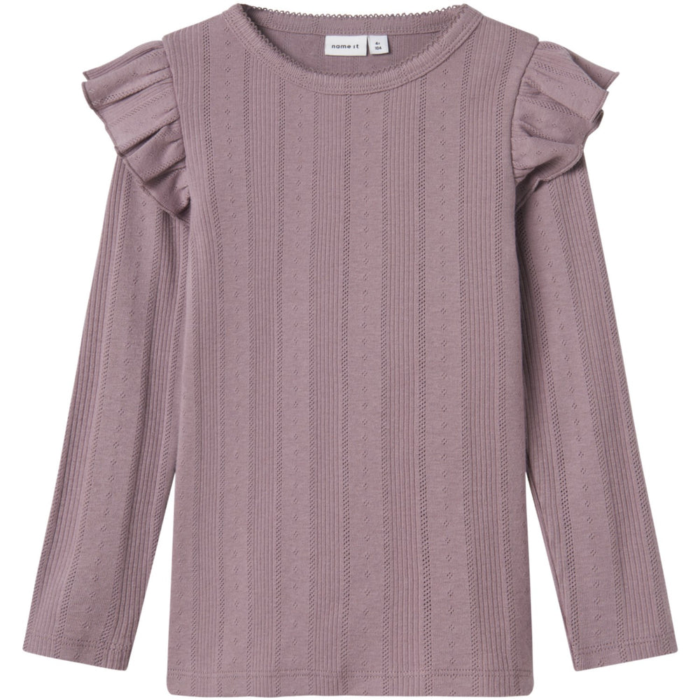 Køb Name It Elderberry Julia Slim Bluse Noos