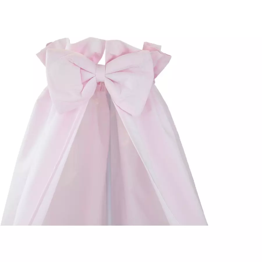 TupTam Babybett Himmel mit Schleifchen altrosa