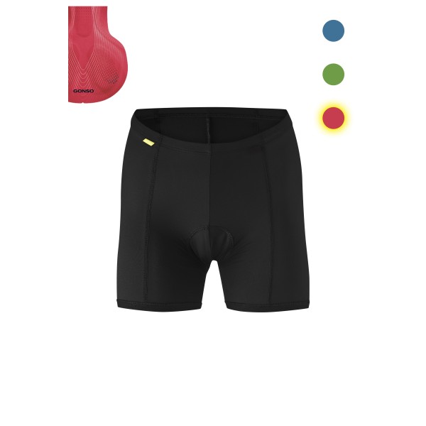 Gonso - Women's Sitivo Red Underwear - Pantalon de cyclisme