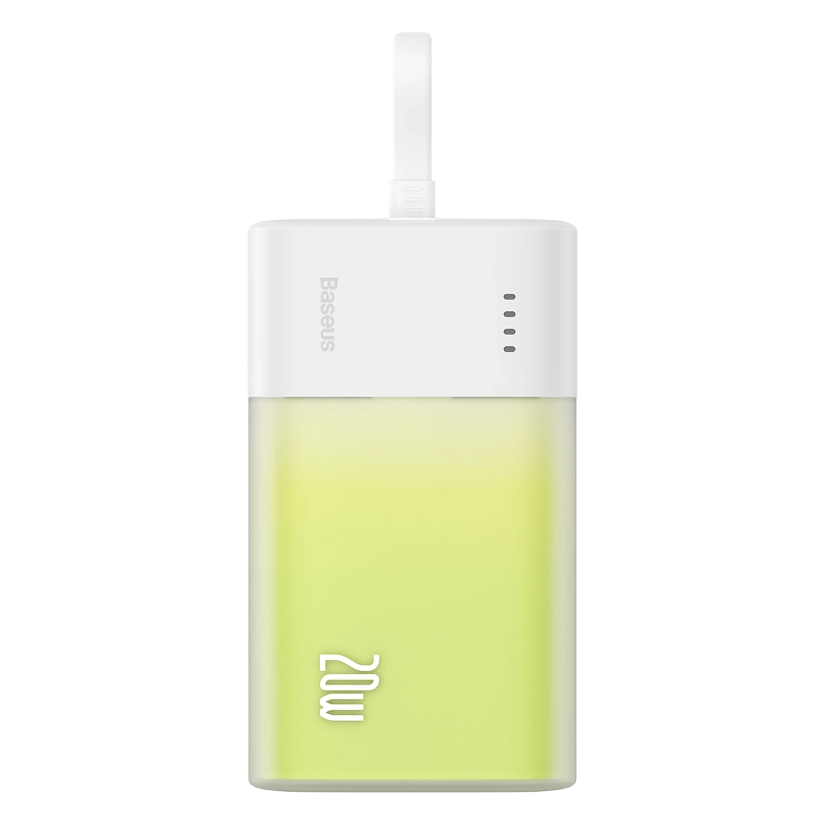 (20W) 5200mAh USB C Powerbank Power Delivery Ladegerät inkl. Lightning Ladekabel - Forest Green