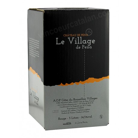 Le Village de Péna - Fontaine à Vin - Rouge AOP - 5L