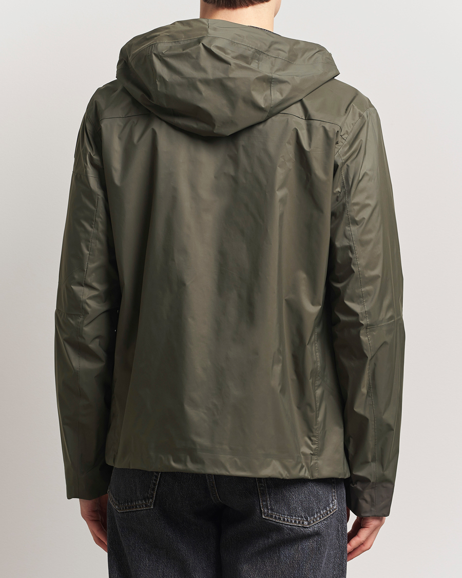 Parajumpers Aso Rain Hooded Jacket Dark Mud