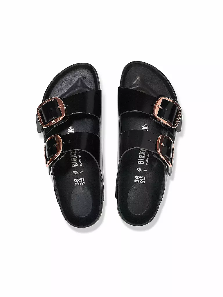BIRKENSTOCK Pantoletten ARIZONA BIG BUCKLE schwarz