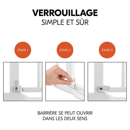 Barrière de sécurité Autoclose 2 - Blanc - HAUCK