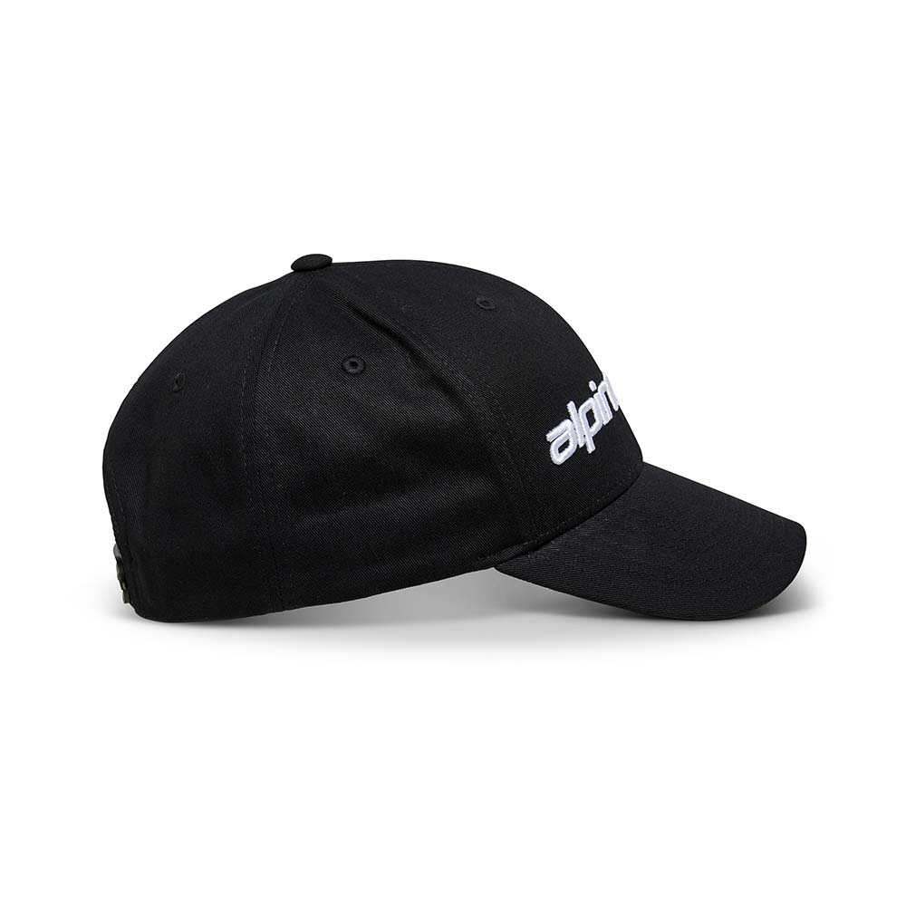 Alpinestars - Casquette Linear Wordmark 2.0 Noir / Blanc