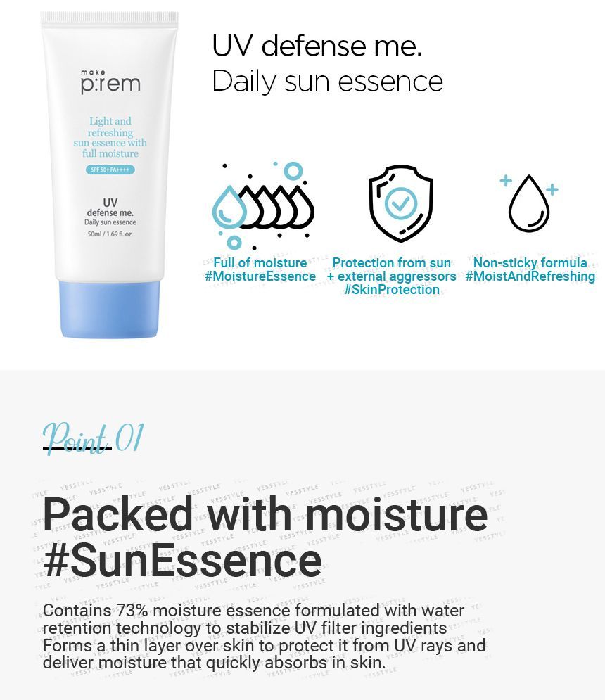 make p:rem - UV Defense Me. Dagelijkse zonessence