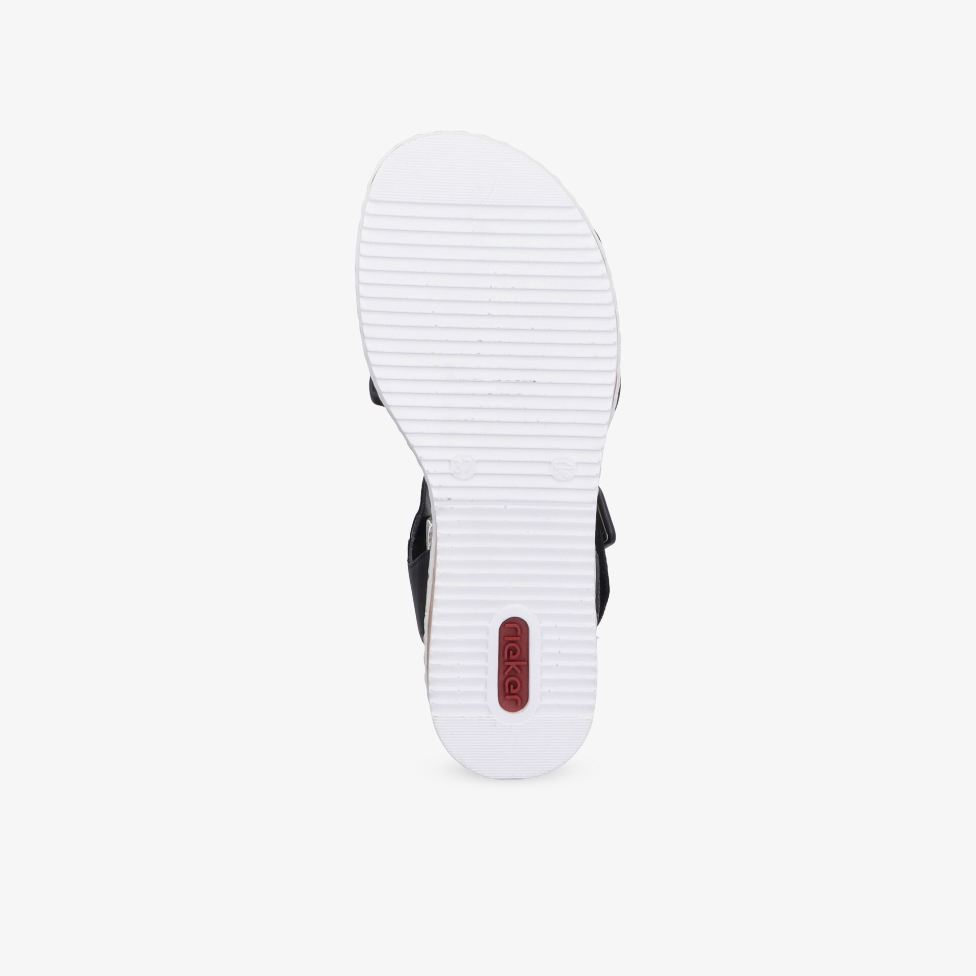 rieker Damen Keilsandalen schwarz