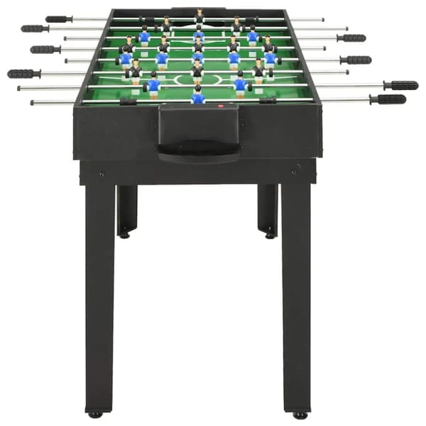 vidaXL Multi-spillbord 15-i-1 121x61x82 cm svart