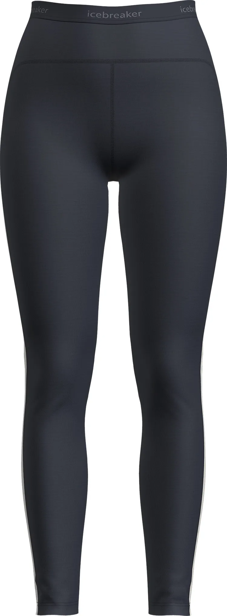 Icebreaker Women's 200 Sonebula Leggings Midnight Navy/Snow/Core Black