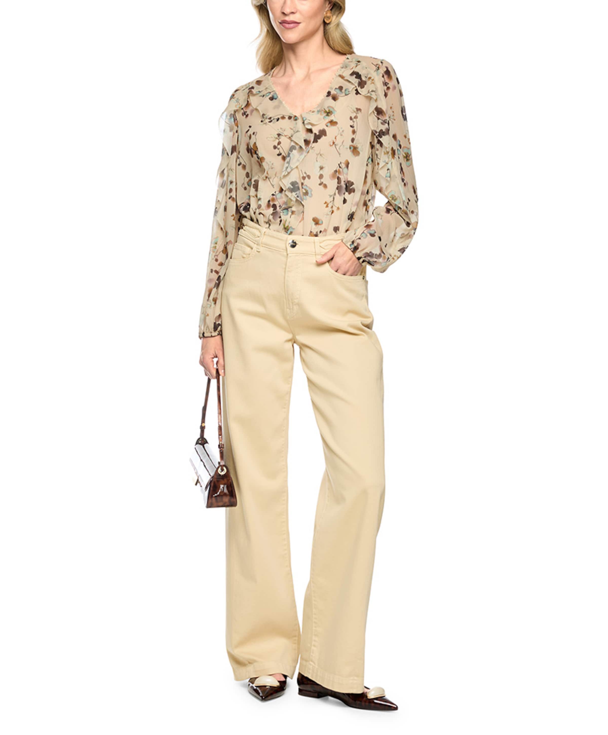 Marc Cain Dames blouse beige