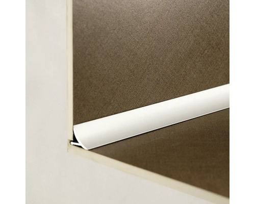 Dural T-Cove aluminium scheidings- en afdekprofiel, lengte 250 cm