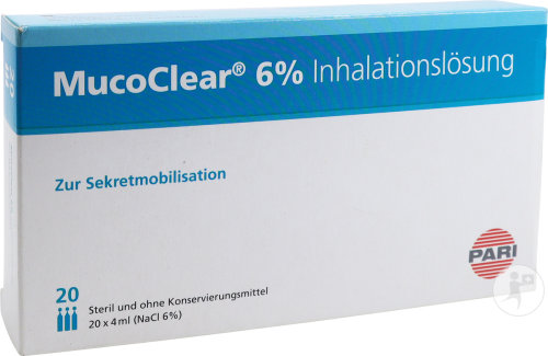 Henrotech Mucoclear 3% Nacl Ampoules 60x4ml
