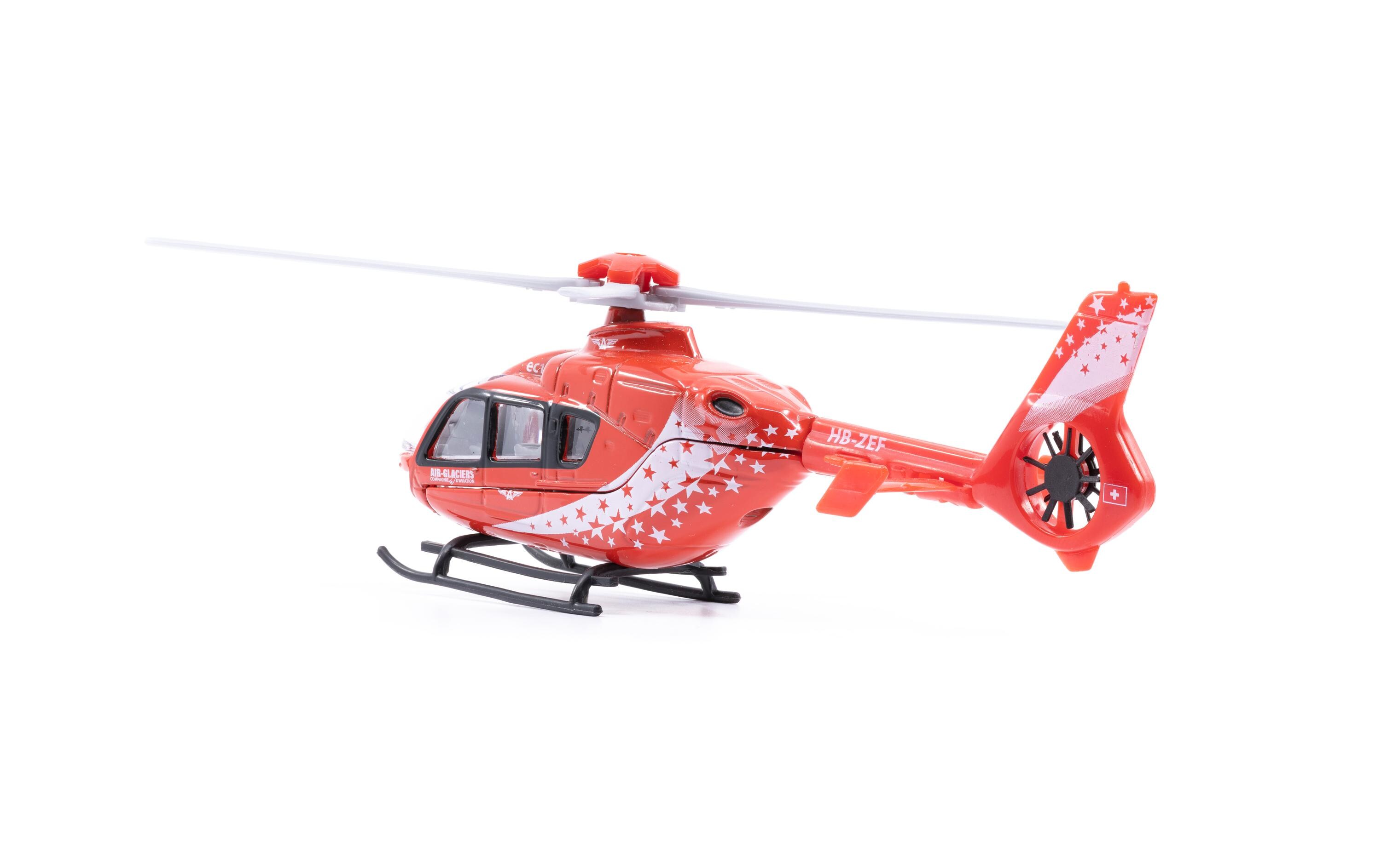 Toy EC-135 Air Glaciers Helikopter 1:72Mini EC-135 Air Glaciers Helikopter