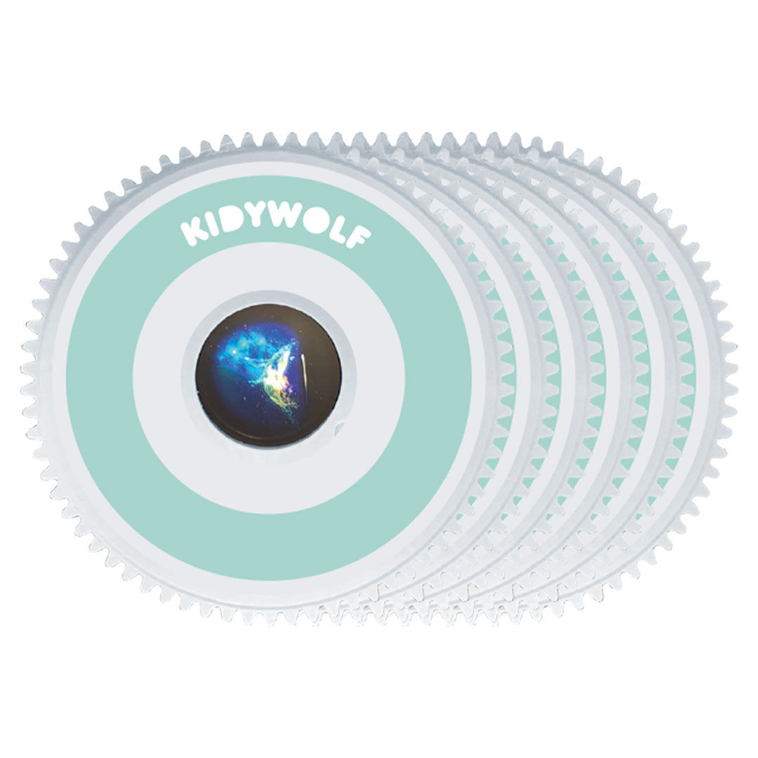 kidywolf kidystar planetarium met 6 discs - ocean