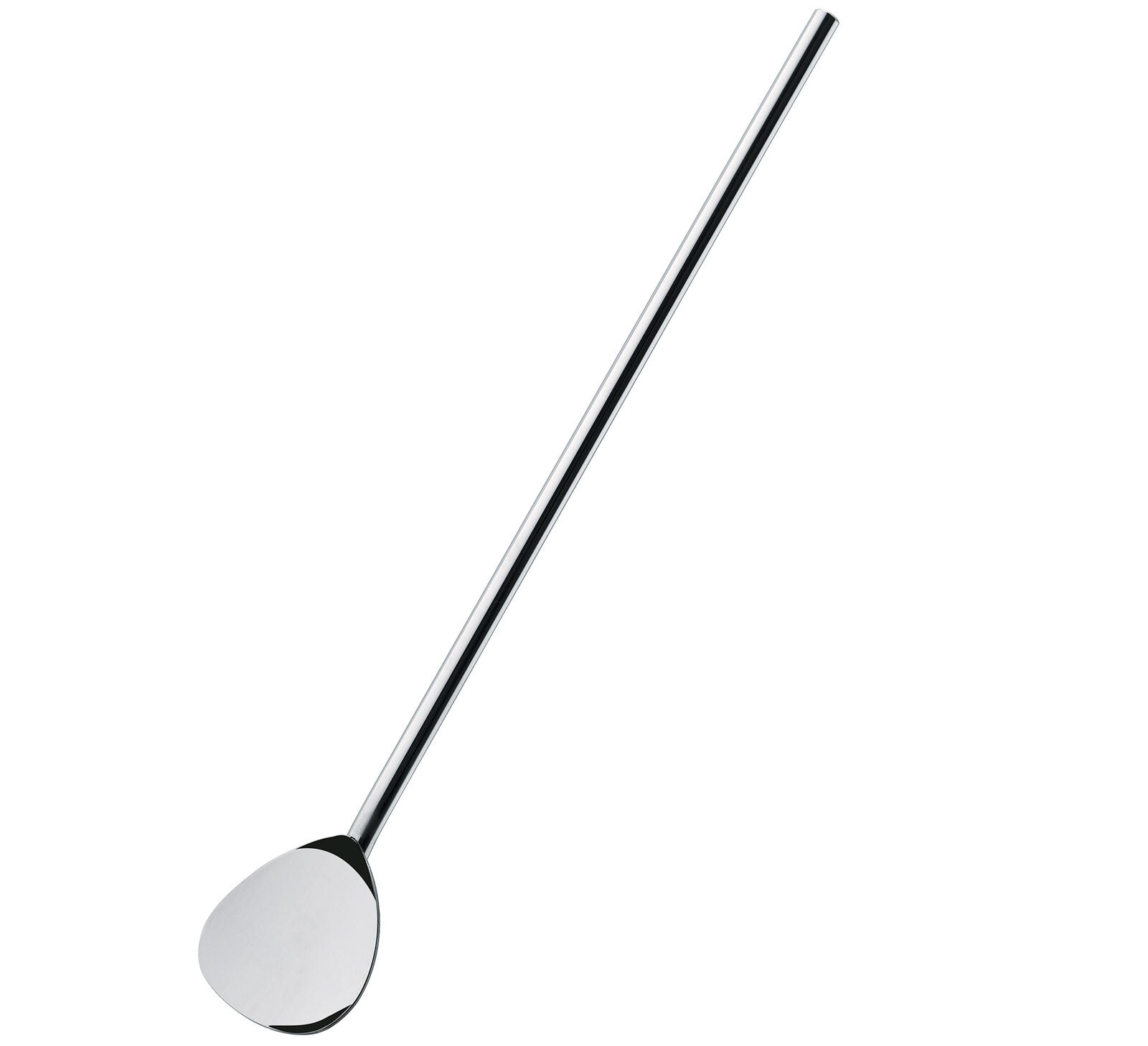 cilio Cocktaillöffel mit Trinkhalm 20 cm Edelstahl poliert