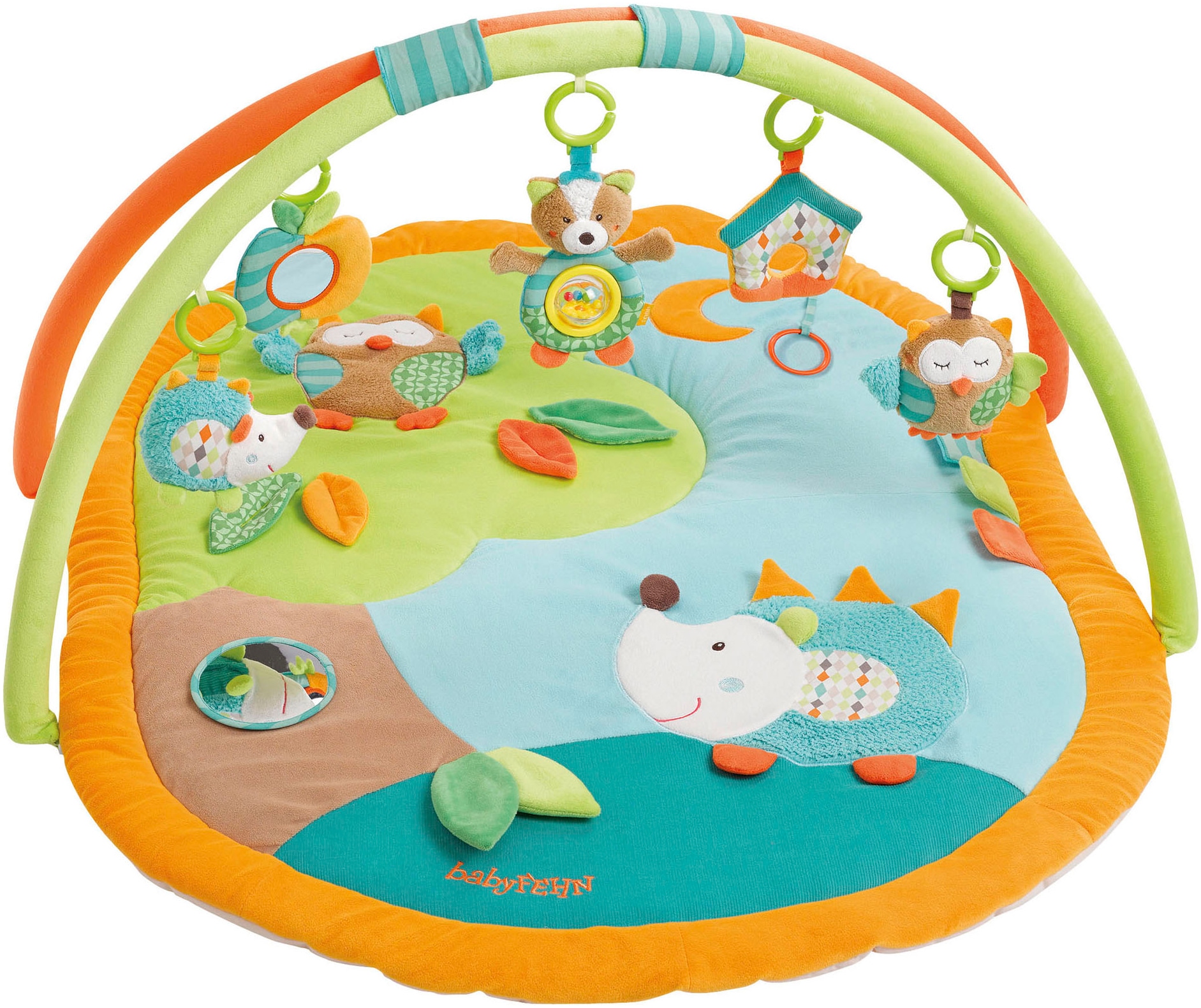 Fehn Spielbogen »Sleeping Forest, 3-D-Activity-Decke« mit Krabbeldecke