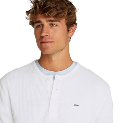 Tee-shirt à manches longues homme Tjm Reg Waffle Henley TOMMY HILFIGER