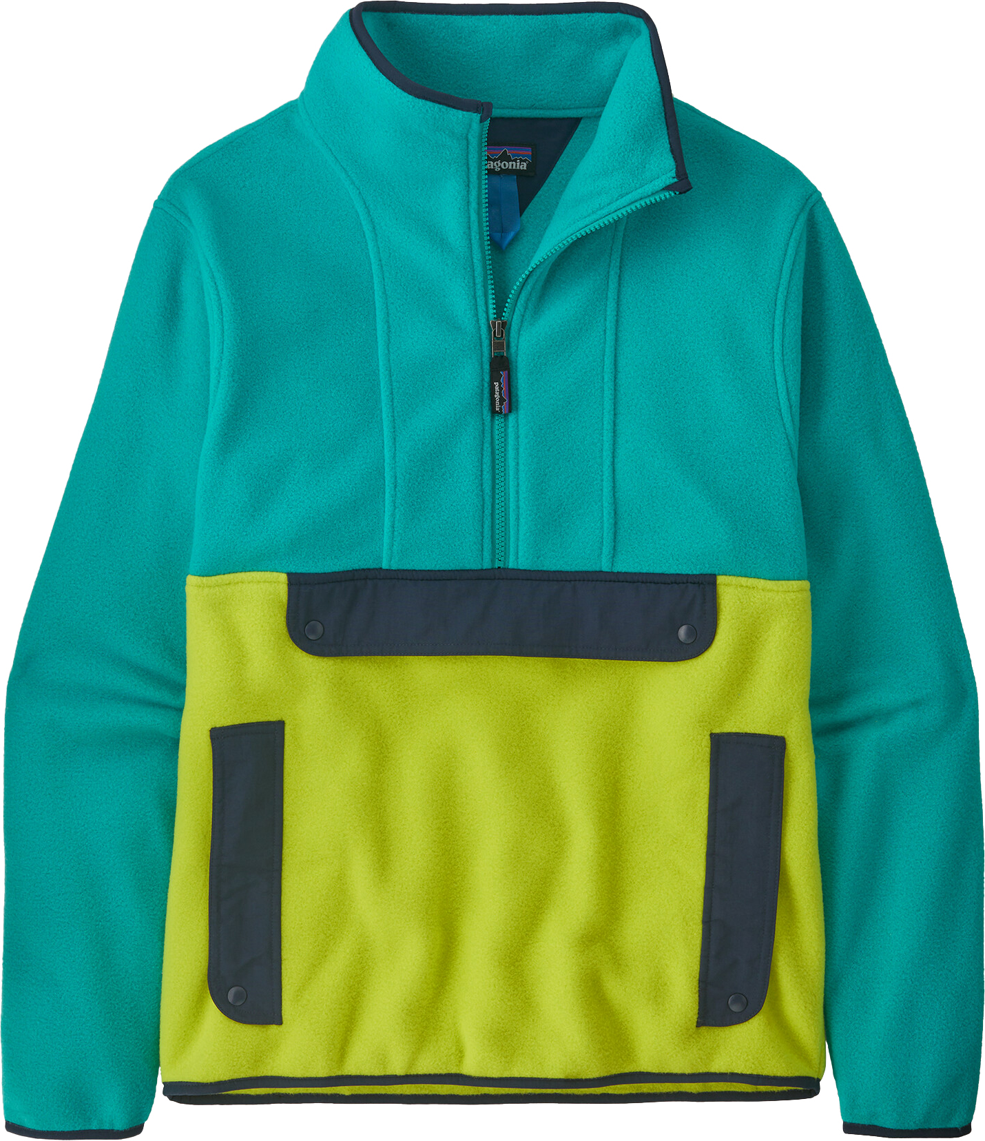 Synchilla Fleece Anorak Unisex Phosphorus Green