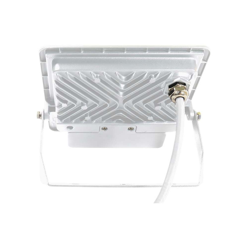 LED-schijnwerper met PIR-sensor - Samsung - IP65 - Wit - 30W - 2340 lumen - 3000K - 5 jaar - Modelnr.: - VT-138S-1-W