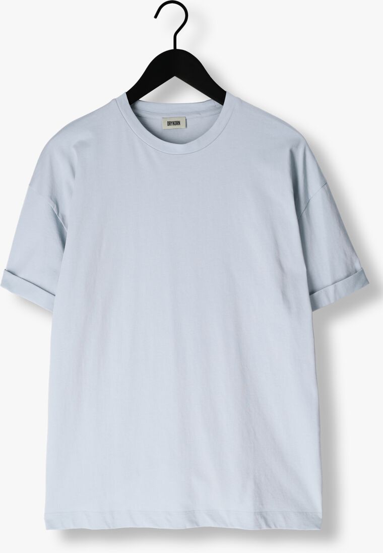 lichtblauwe drykorn t-shirt thilo 520198