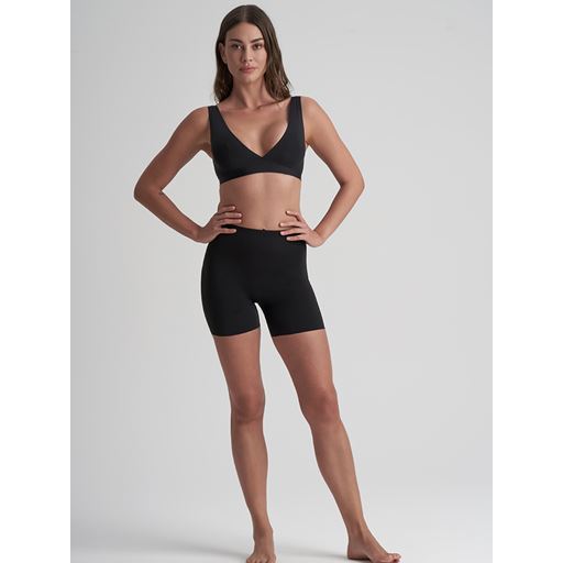 Bye Bra Padded Shorts, Black, L