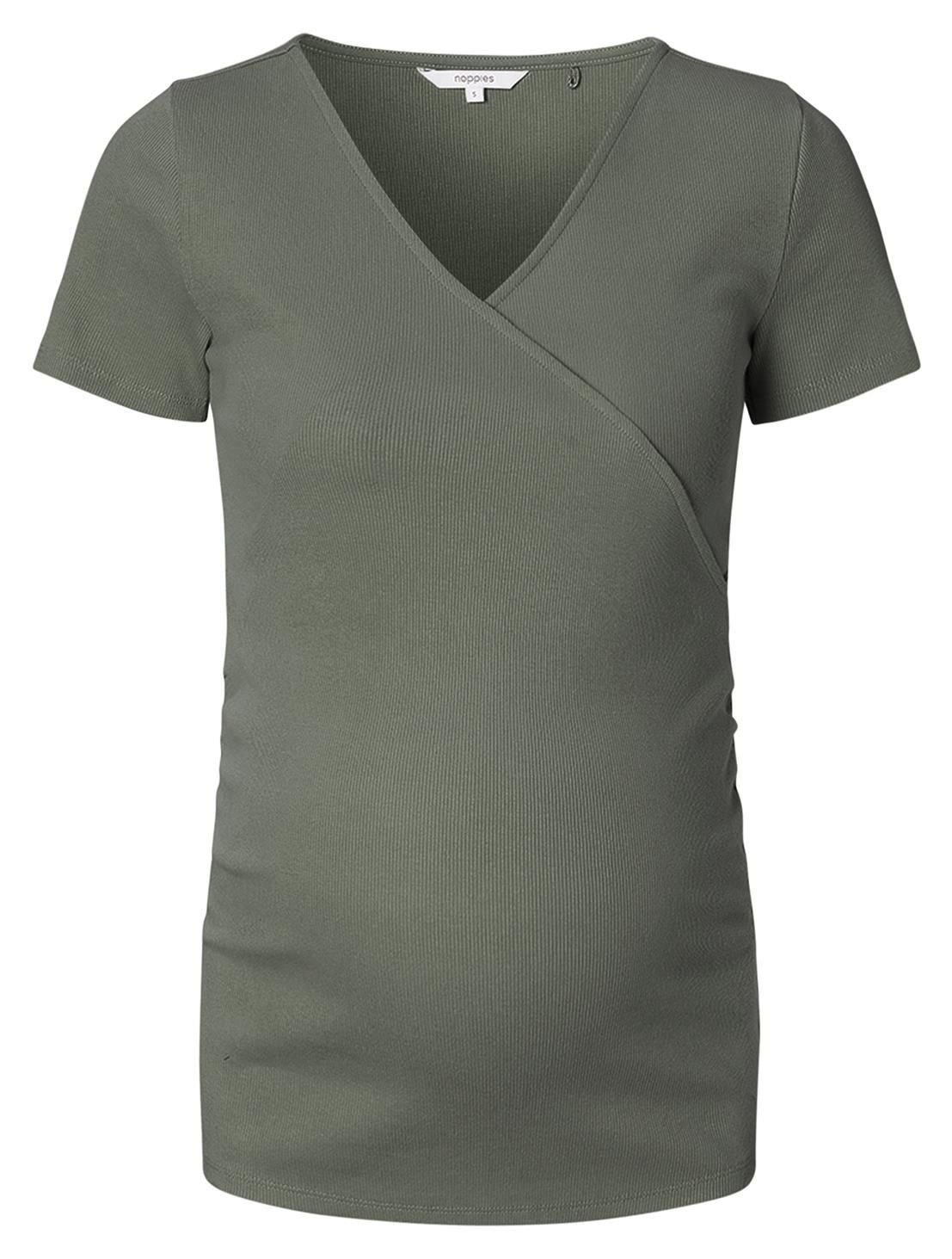 Noppies Maternity Voedings t-shirt Sanson - Olive