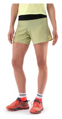 Short Compressport Trail Racing Vert Femme