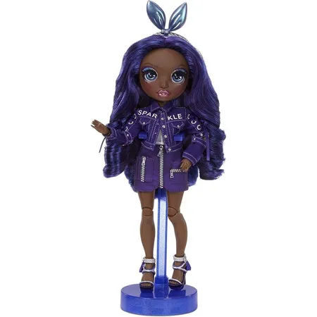 MGA Entertainment Rainbow High Fashion Doll- Krystal Bailey (Indigo)