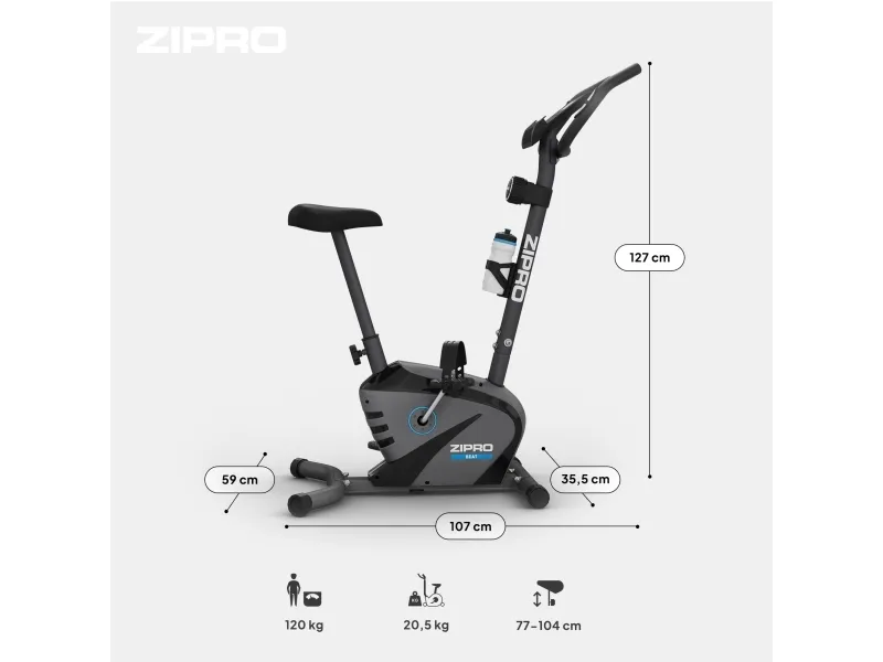 Zipro Beat magnetisk stationær cykel