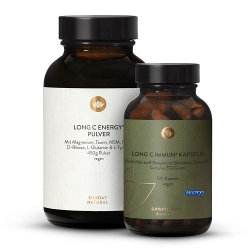 Sunday Natural Products  LONG C SET IMMUN & ENERGY