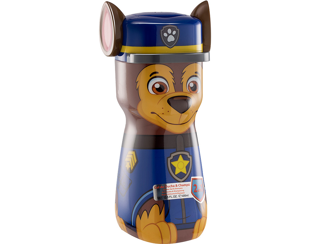 GEL PAW PATROL DE BANHO 2D CHASE 400ML