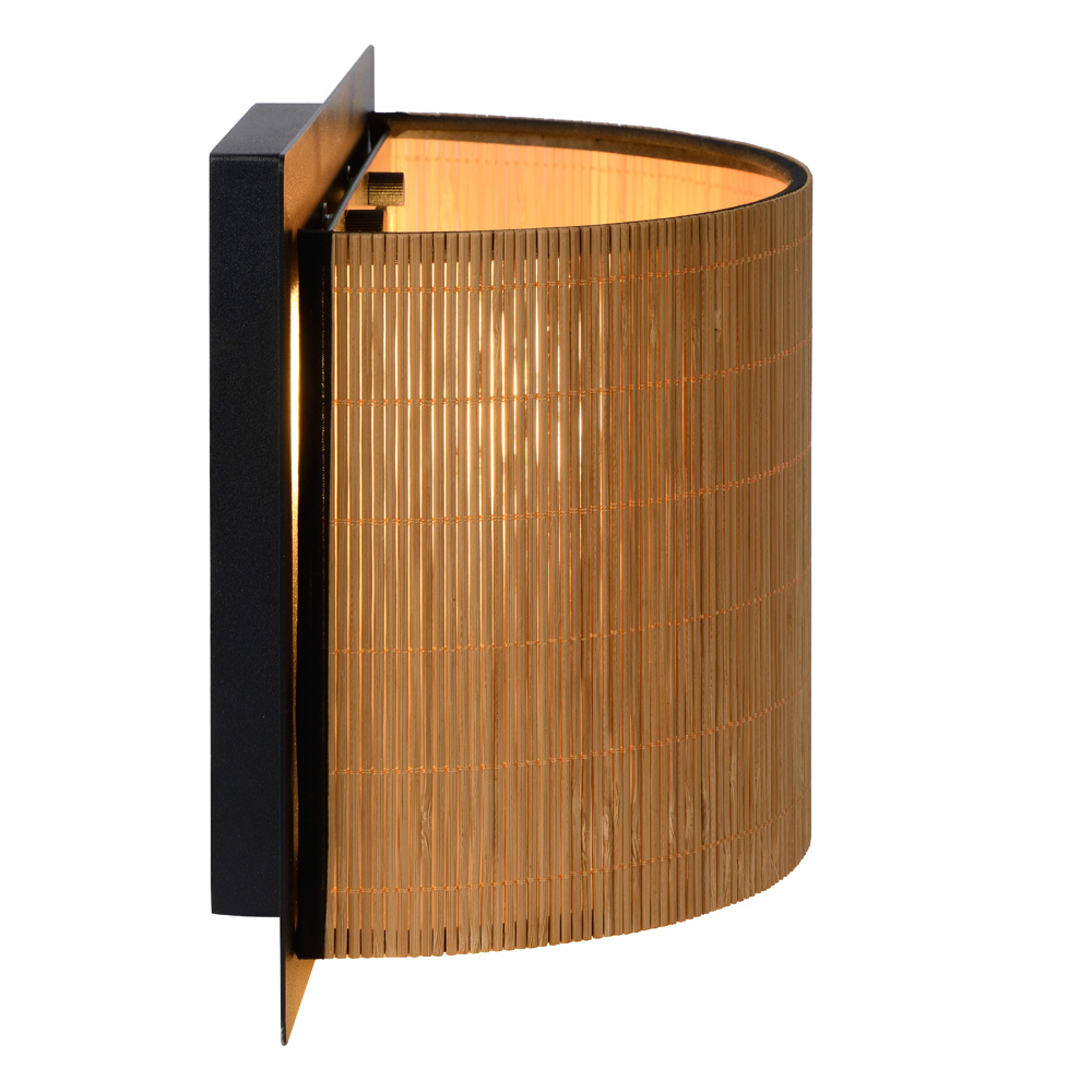 Lucide Magius wandlamp 29x15cm E27 rotan