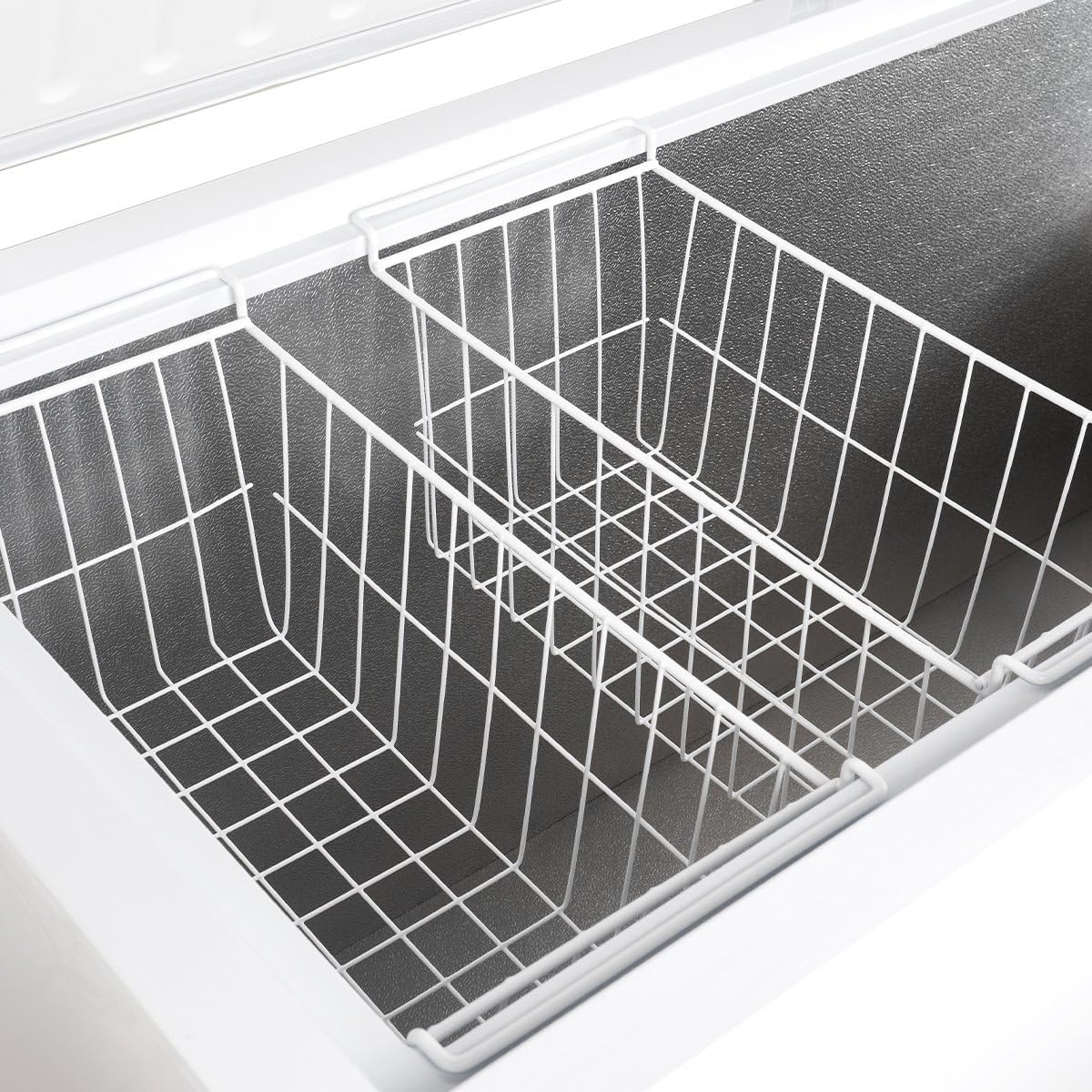 Gefriertruhe ECO 550 I Tiefkühltruhe 439L groß I abschließbar I Kühltruhe fahrbar und abschließbar I Gefriergerät -18°C bis -22°C