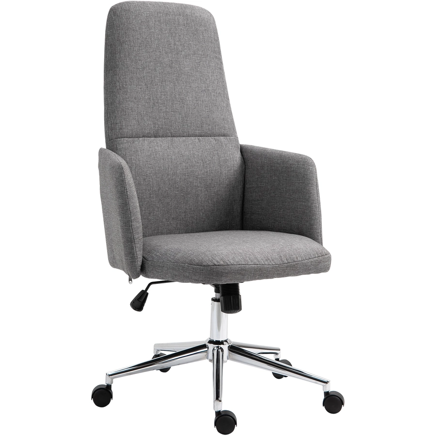 Vinsetto Bürostuhl ergonomisch grau