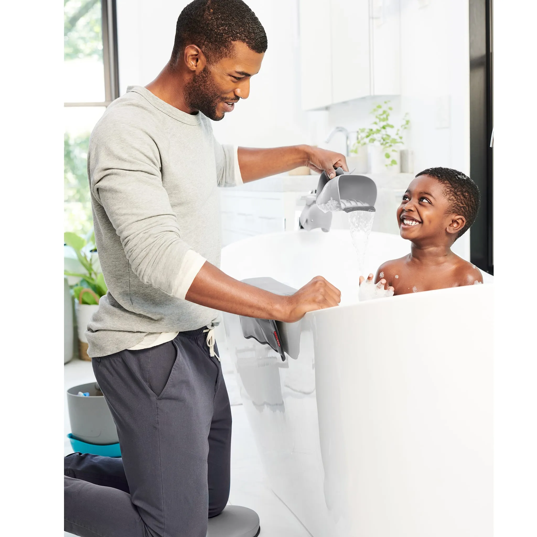 Skip Hop Ensemble de Bain Baleine Gris Paquet de 4