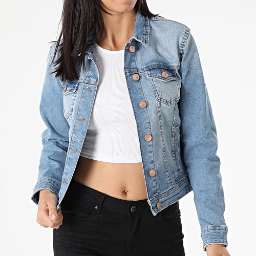 Veste Jean Femme Tia Life Bleu Denim